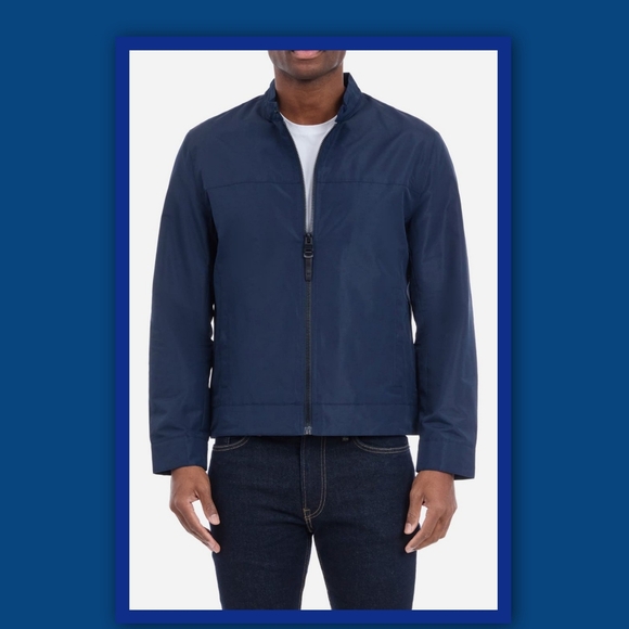 MICHAEL KORS SHORT RAIN JACKET - Picture 1 of 2